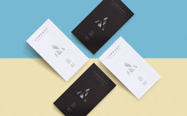 different business cards